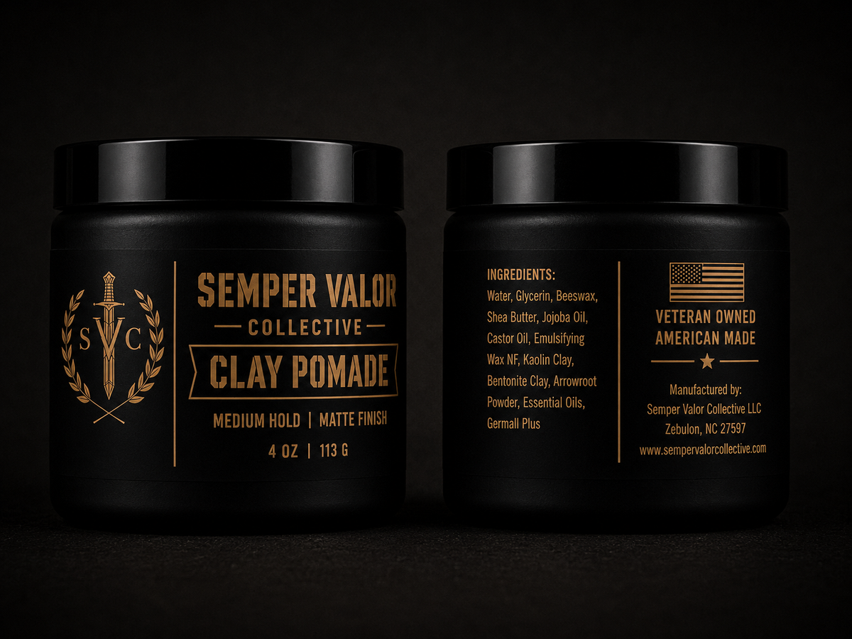 Semper Valor Clay Pomade